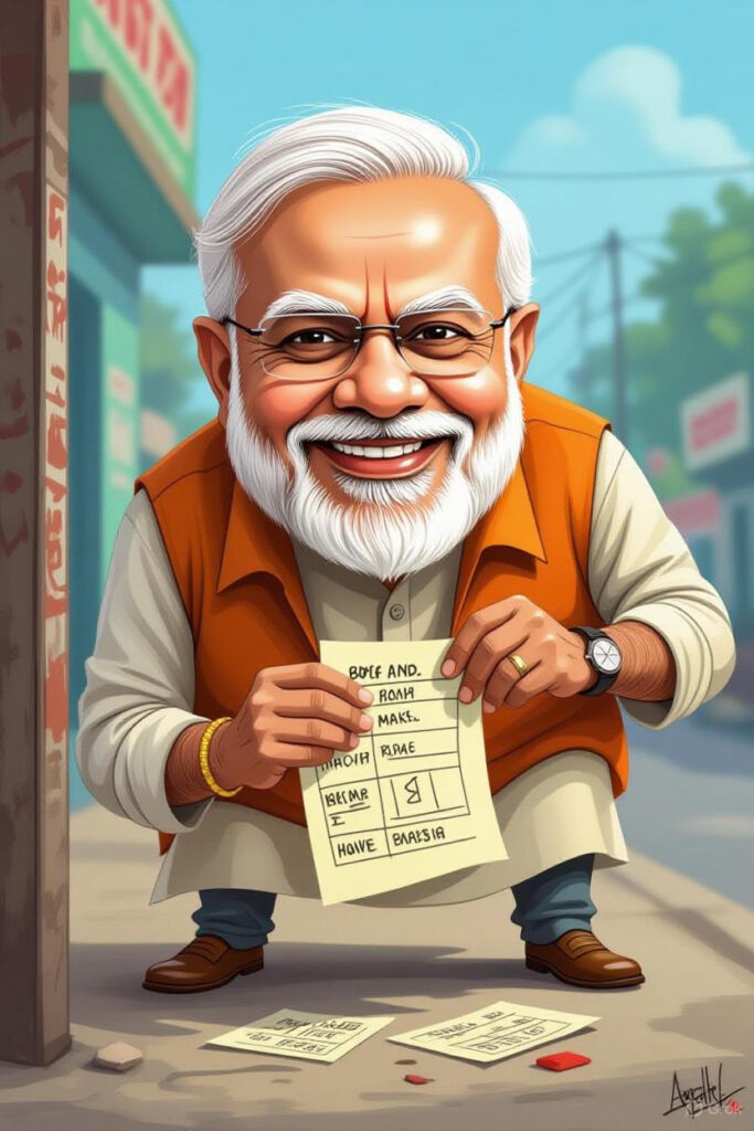modi, vote, booth, tampering